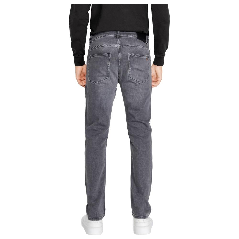 Hugo Boss Black Cotton Jeans & Pant Hugo Boss