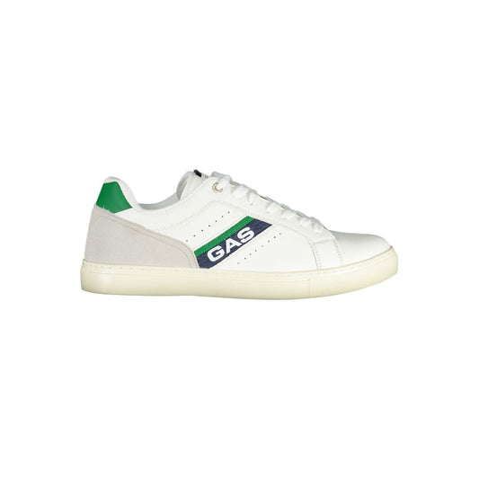 Gas White Polyester Sneaker Gas