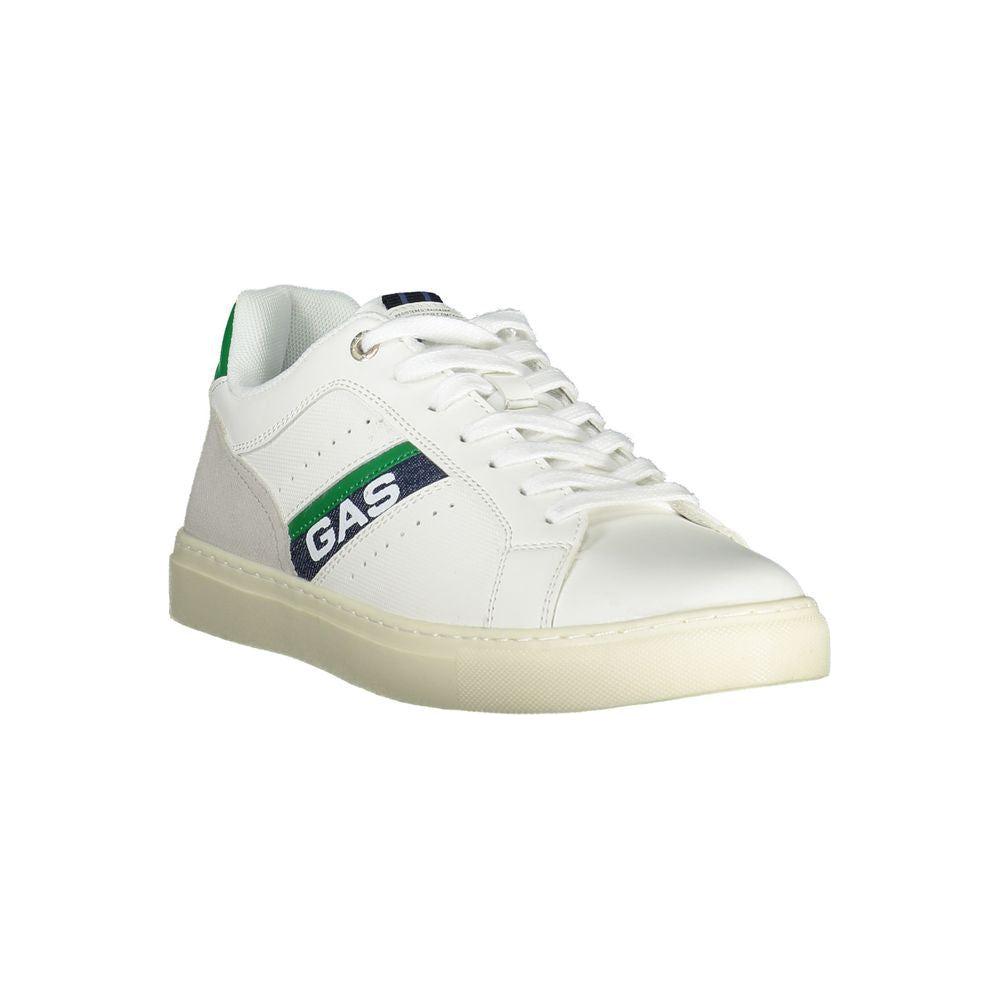 Gas White Polyester Sneaker Gas