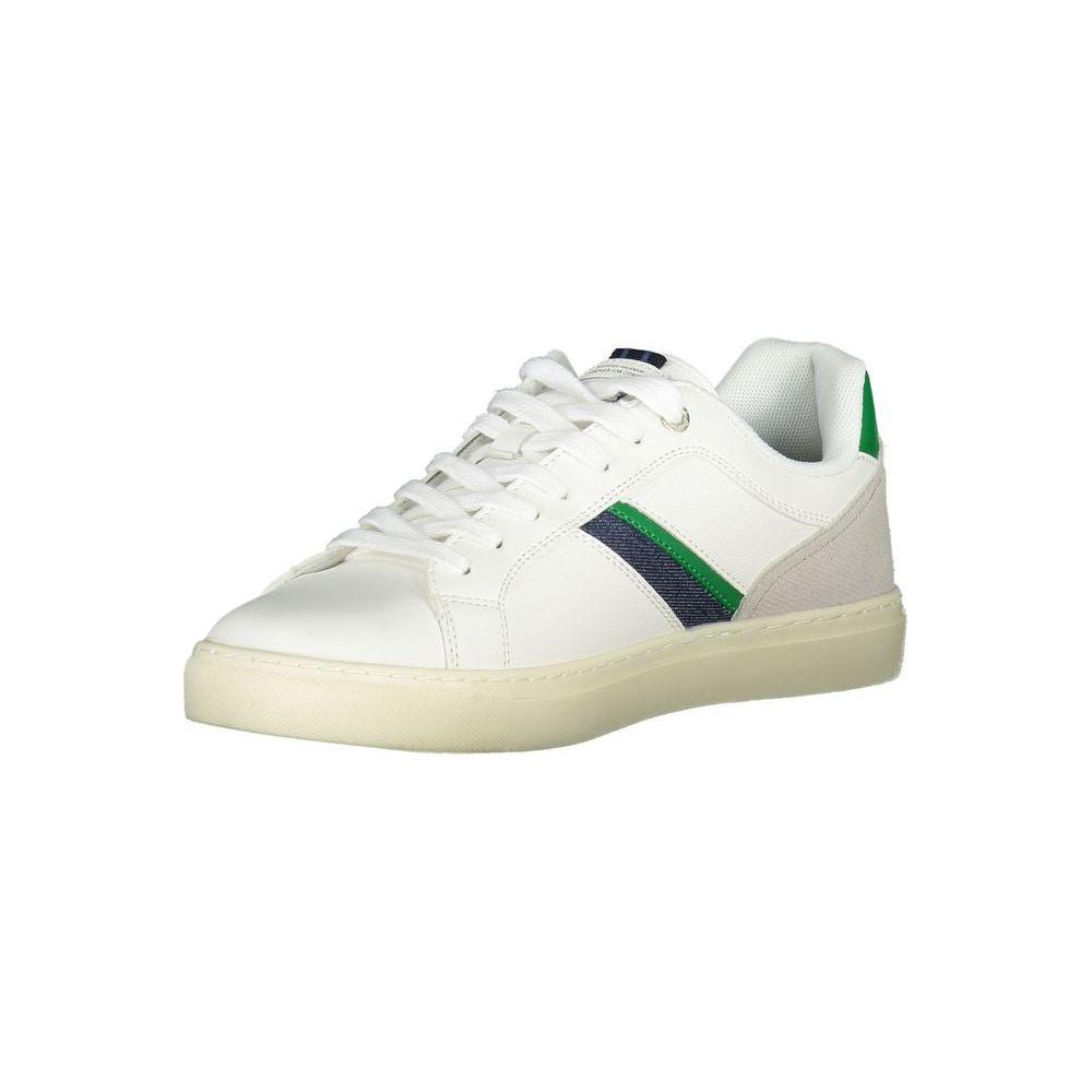 Gas White Polyester Sneaker Gas