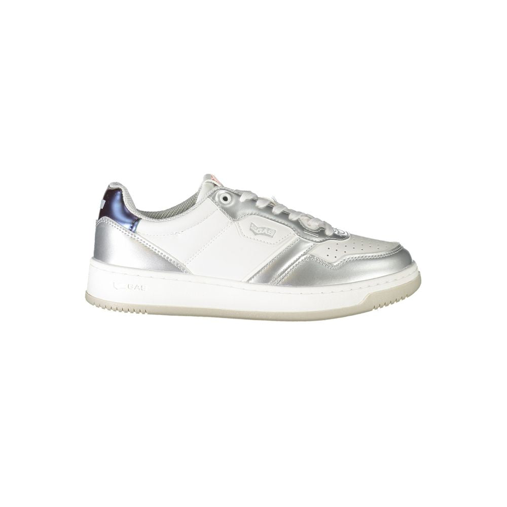 Gas White Polyester Sneaker Gas