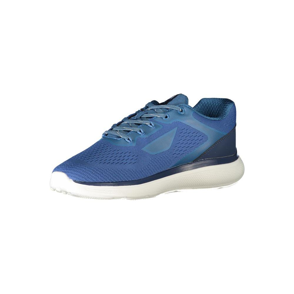 Gas Blue Polyester Sneaker Gas