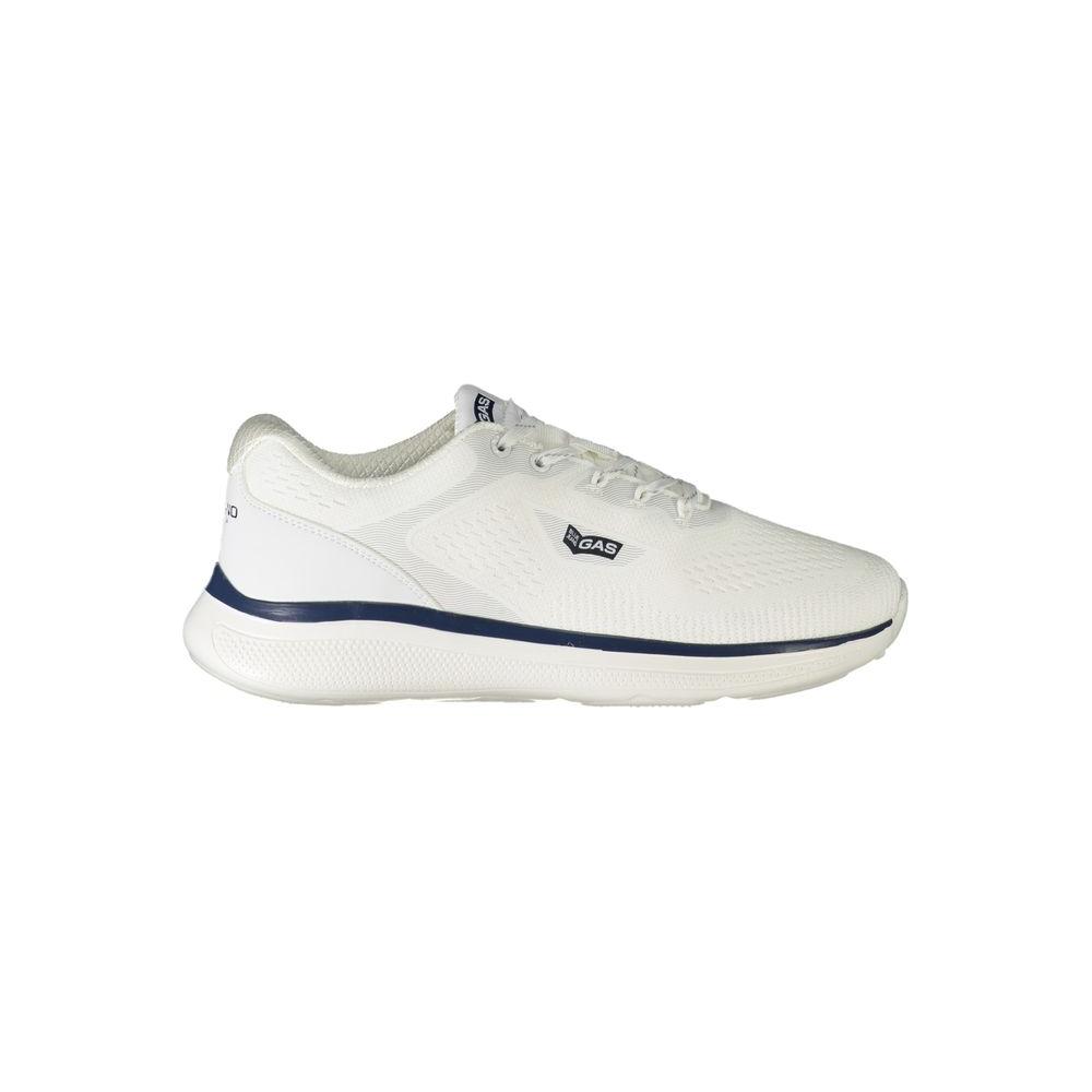 Gas White Polyester Sneaker Gas