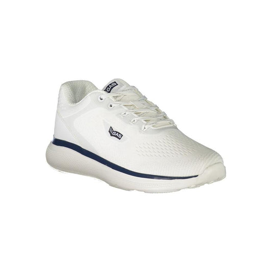 Gas White Polyester Sneaker Gas