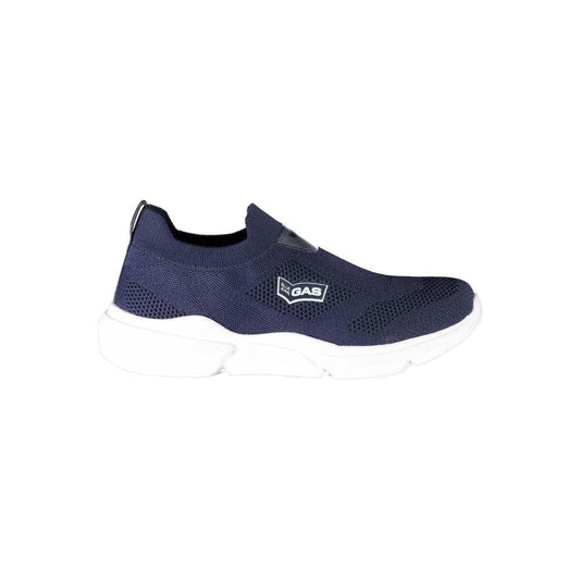 Gas Blue Polyester Sneaker Gas