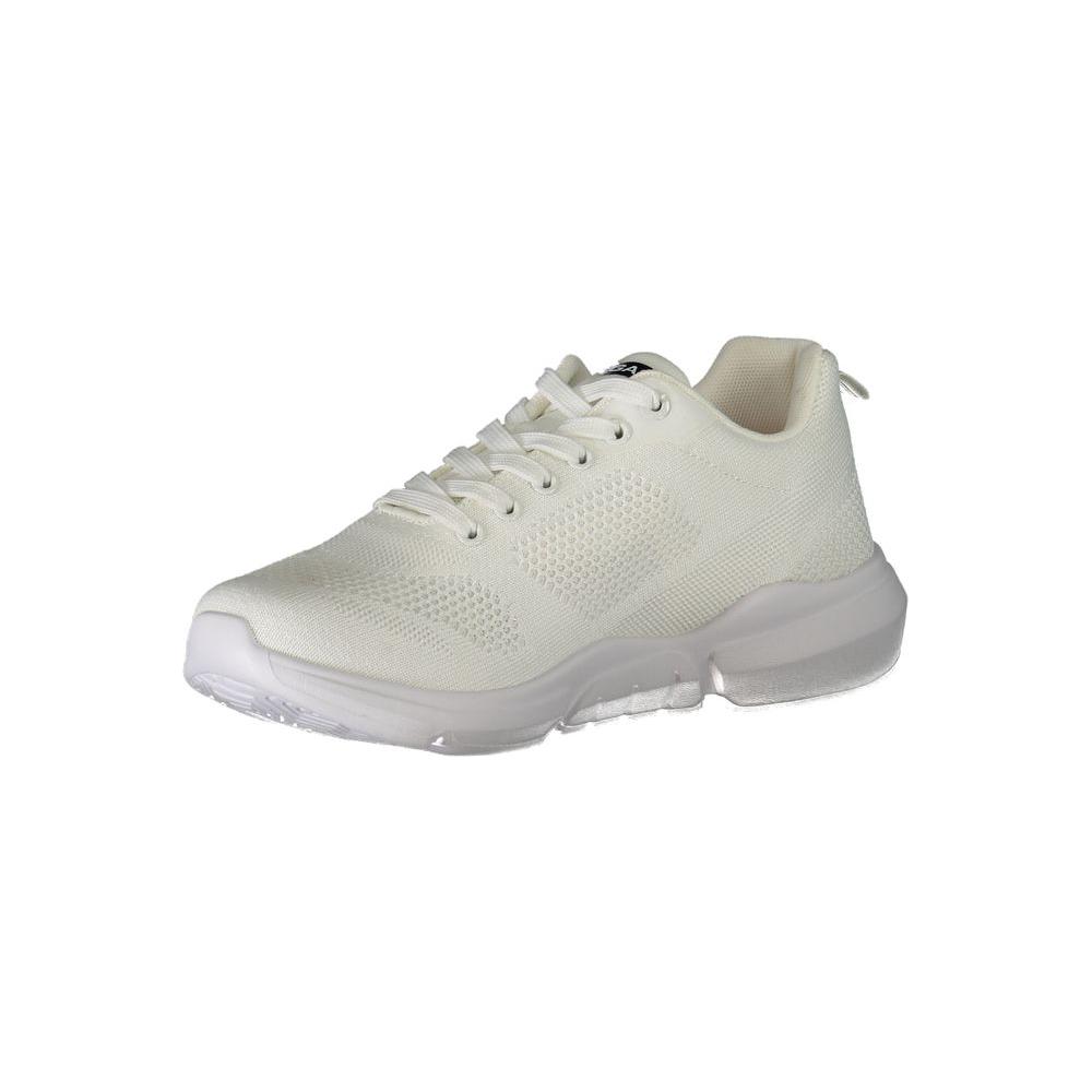 Gas White Polyester Sneaker Gas