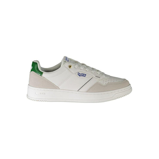 Gas White Polyester Sneaker Gas