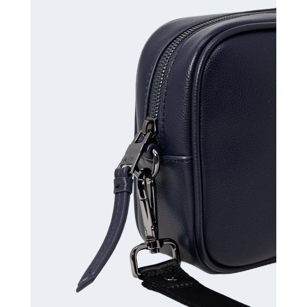 Armani Exchange Blue Polyester Luggage And Travel Armani Exchange