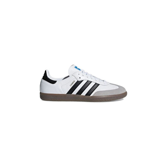 Adidas White Leather Sneaker Adidas