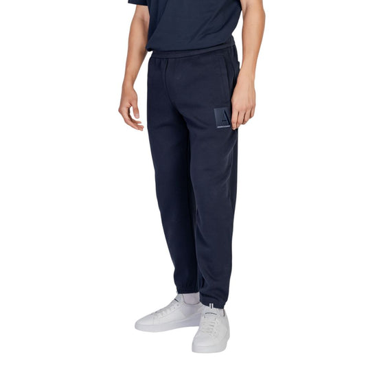 Armani Exchange Blue Cotton Jeans & Pant Armani Exchange