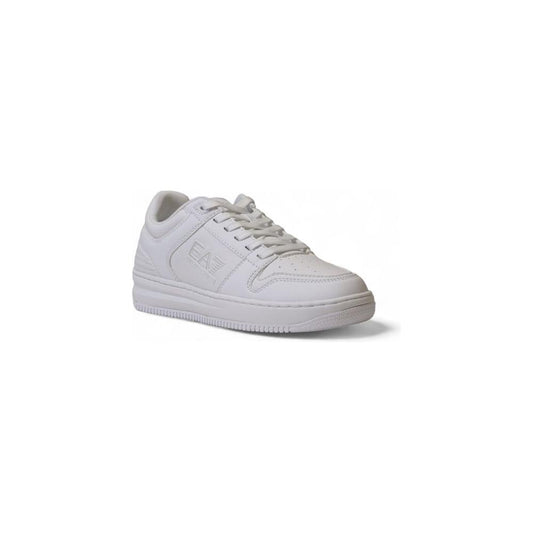 EA7 Emporio Armani White Polyester Sneaker EA7 Emporio Armani