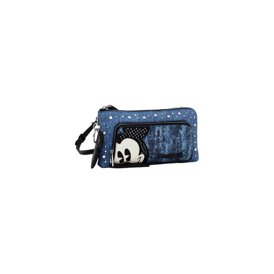 Desigual Blue Polyethylene Leather Accessory Desigual