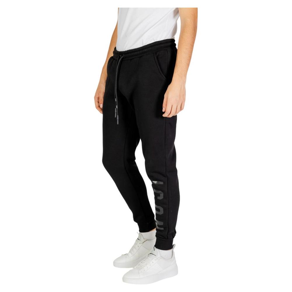 Icon Black Cotton Jeans & Pant Icon