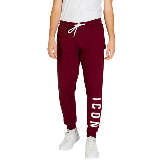 Icon Bordeaux Cotton Jeans & Pant Icon