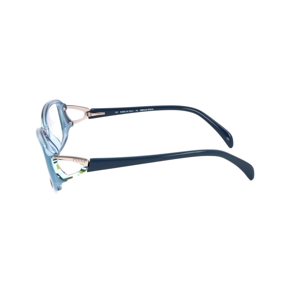 Emilio Pucci Blue Plastic Glasses (Frames)