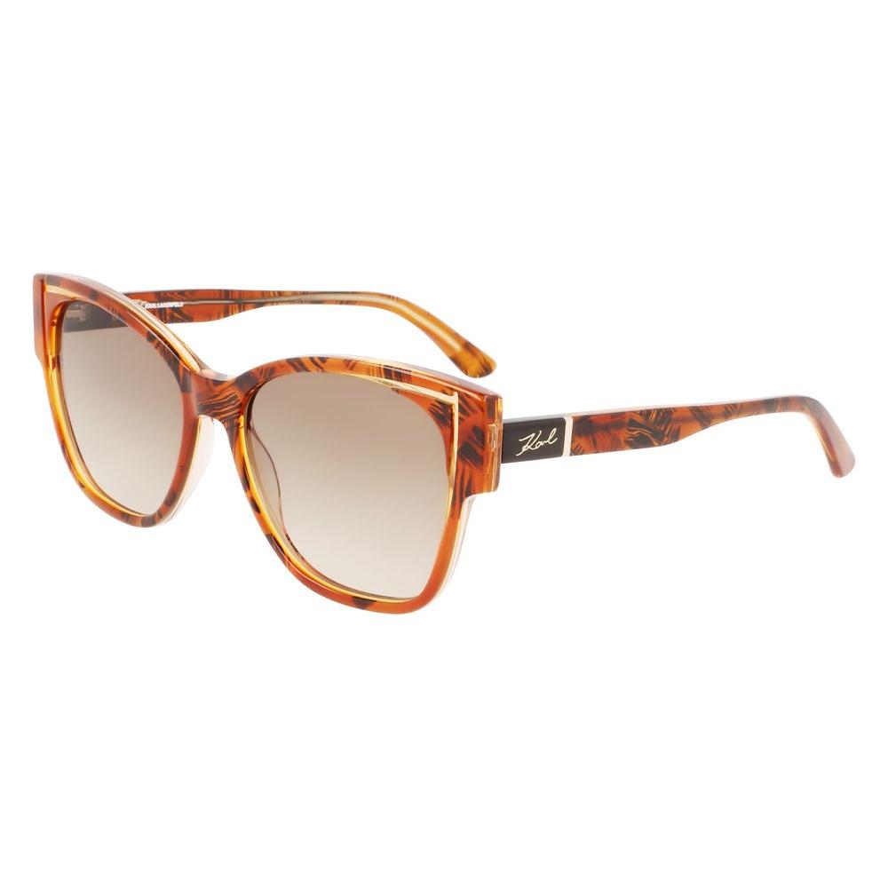 Karl Lagerfeld Orange Acetate Sunglasses Karl Lagerfeld