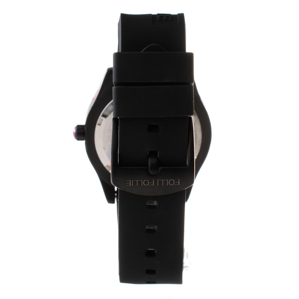 Folli Follie Black Synthetic Sport Watch