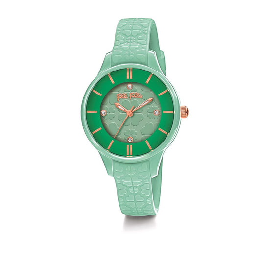 Folli Follie Green Plastic Watch Folli Follie