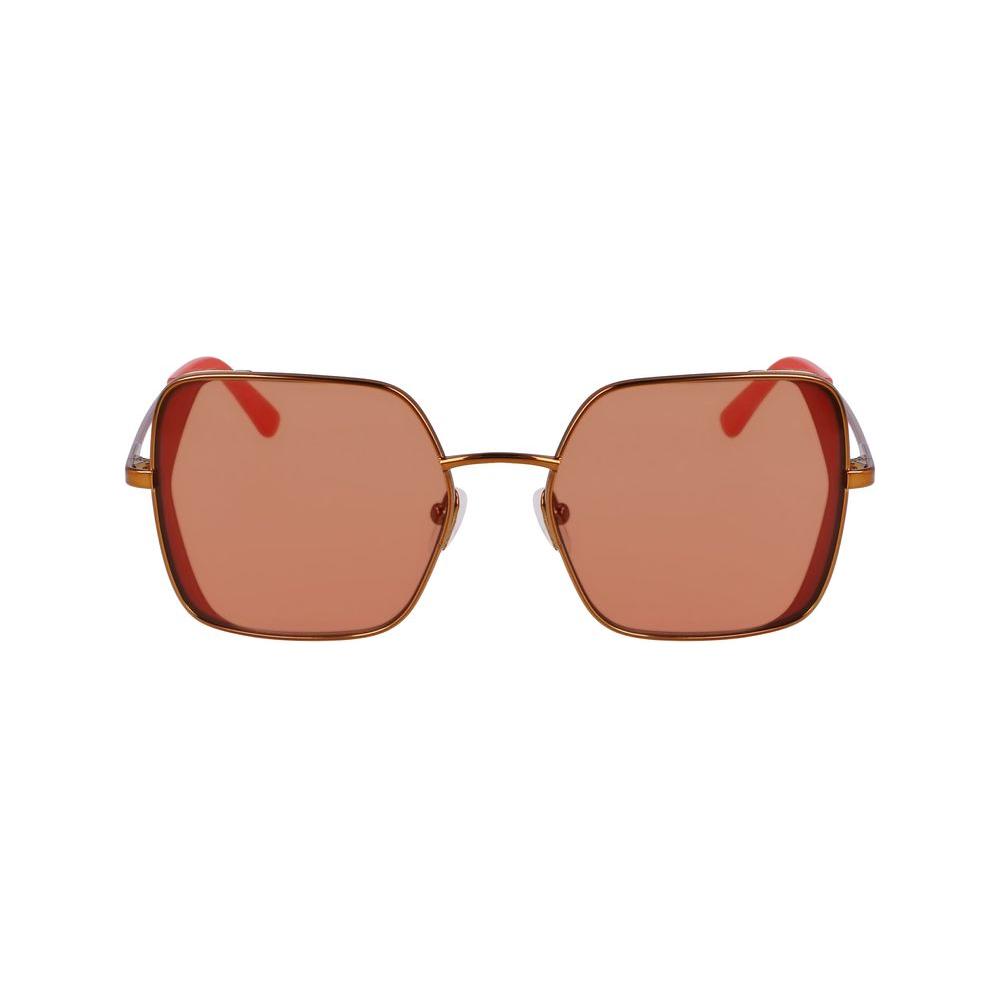 Karl Lagerfeld Orange Metal Sunglasses Karl Lagerfeld