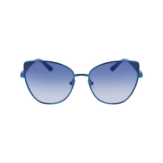 Karl Lagerfeld Blue Metal Sunglasses Karl Lagerfeld