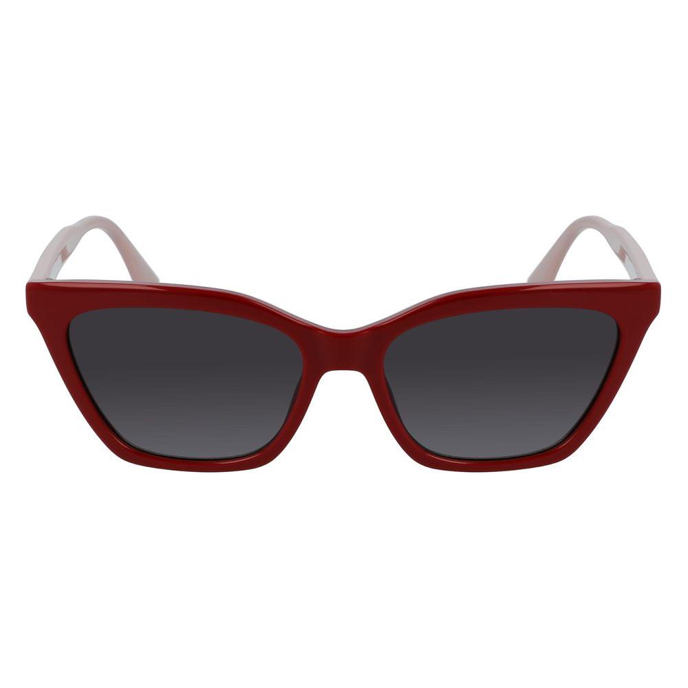 Karl Lagerfeld Red Cp Injected Sunglasses Karl Lagerfeld