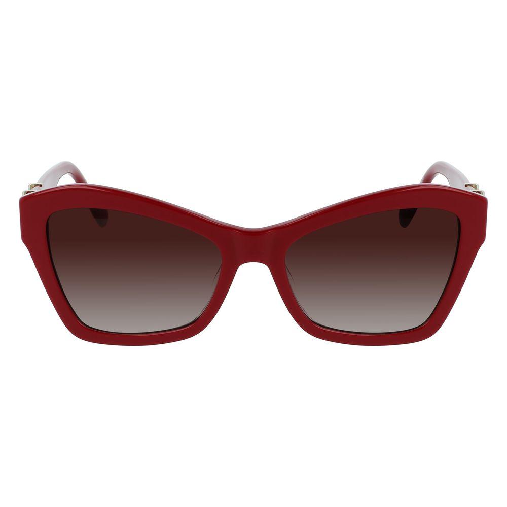 Liu Jo Red Acetate Sunglasses Liu Jo