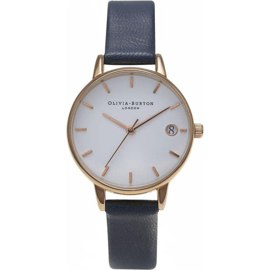 Olivia Burton Blue Synthetic Leather Watch Olivia Burton