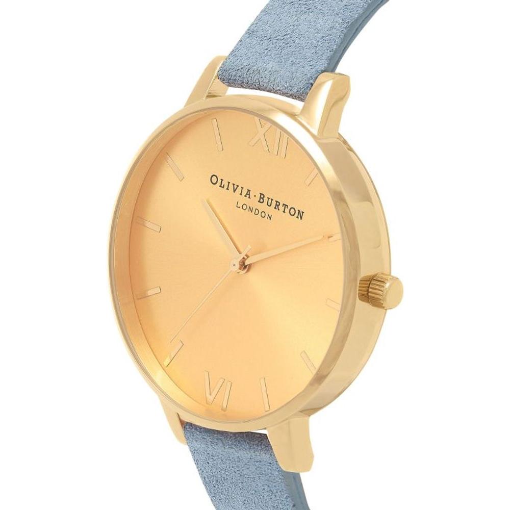 Olivia Burton Blue Synthetic Leather Watch Olivia Burton