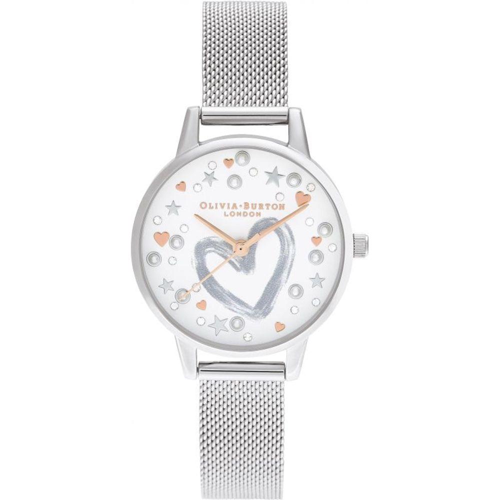 Olivia Burton Silver Steel Watch Olivia Burton