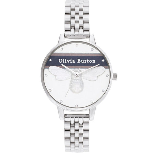 Olivia Burton Silver Steel Watch Olivia Burton