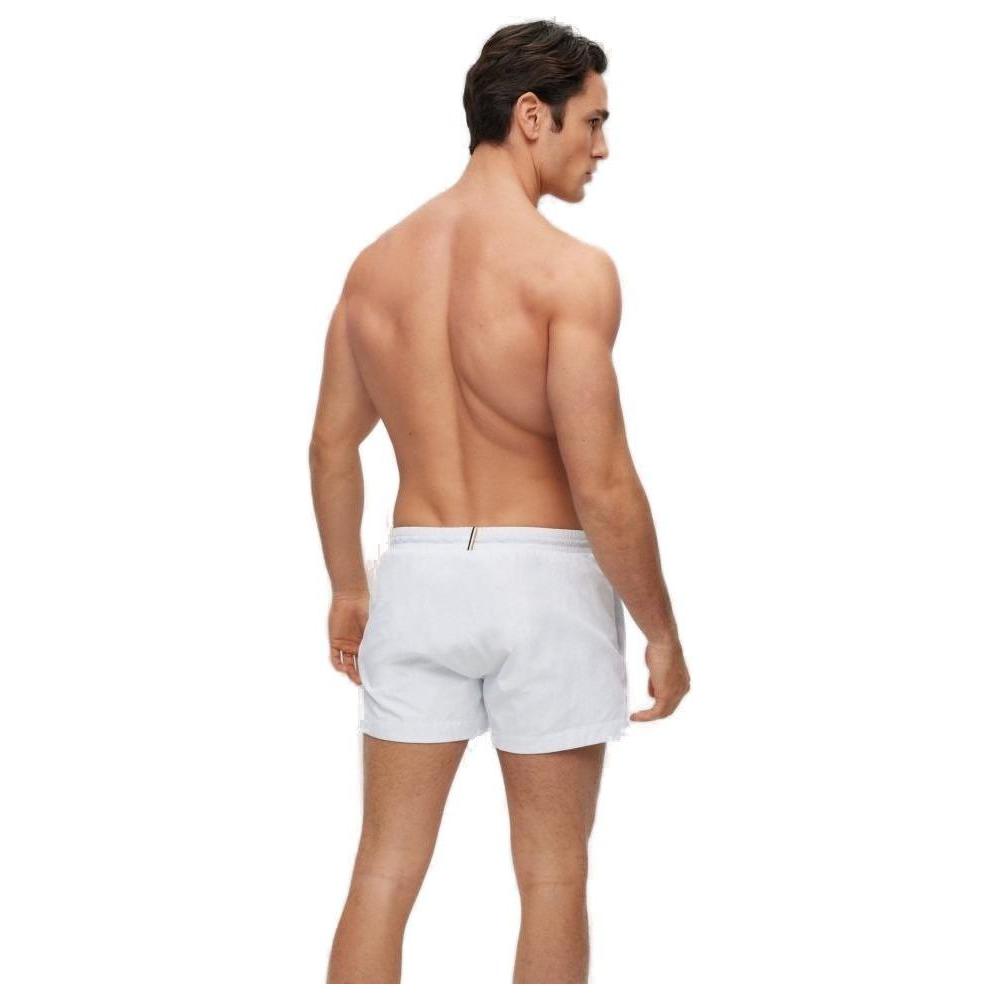 Hugo Boss White Polyamide Swimwear Hugo Boss