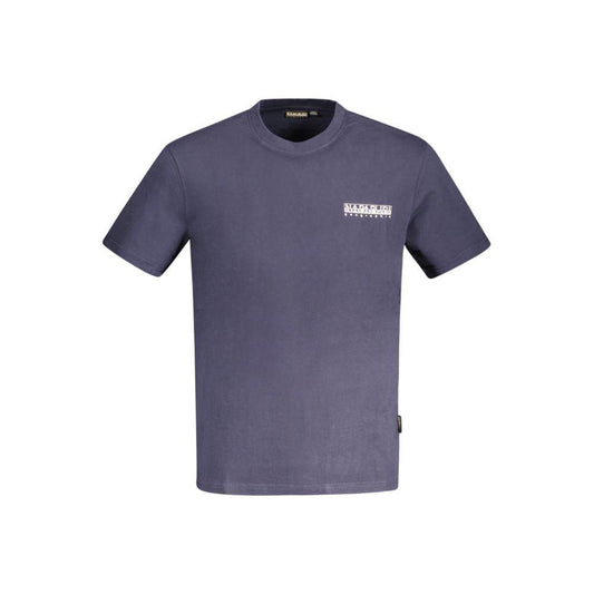 Napapijri Blue Cotton T-Shirt Napapijri