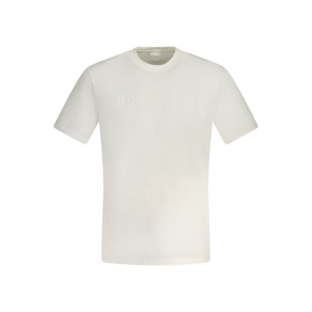 Guess Jeans White Cotton T-Shirt Guess Jeans