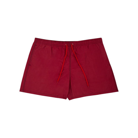 Malo Red Polyester Swimwear Malo