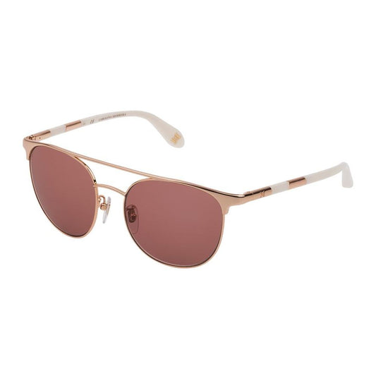 Carolina Herrera NY Orange Metal Sunglasses Carolina Herrera NY