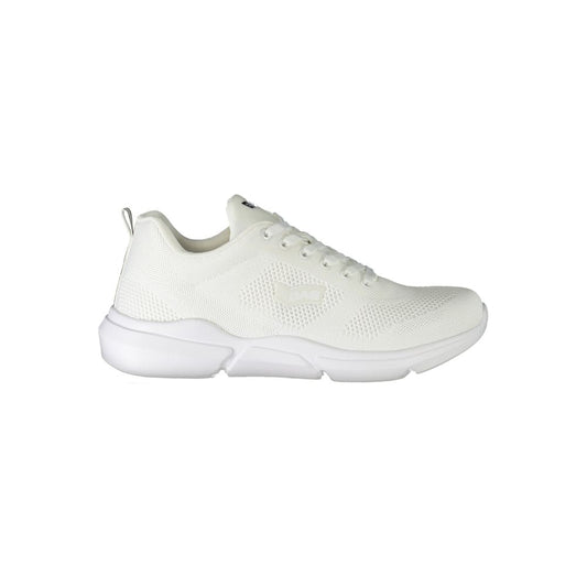 Gas White Polyester Sneaker Gas