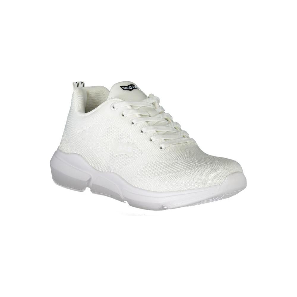 Gas White Polyester Sneaker Gas