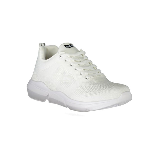 Gas White Polyester Sneaker Gas