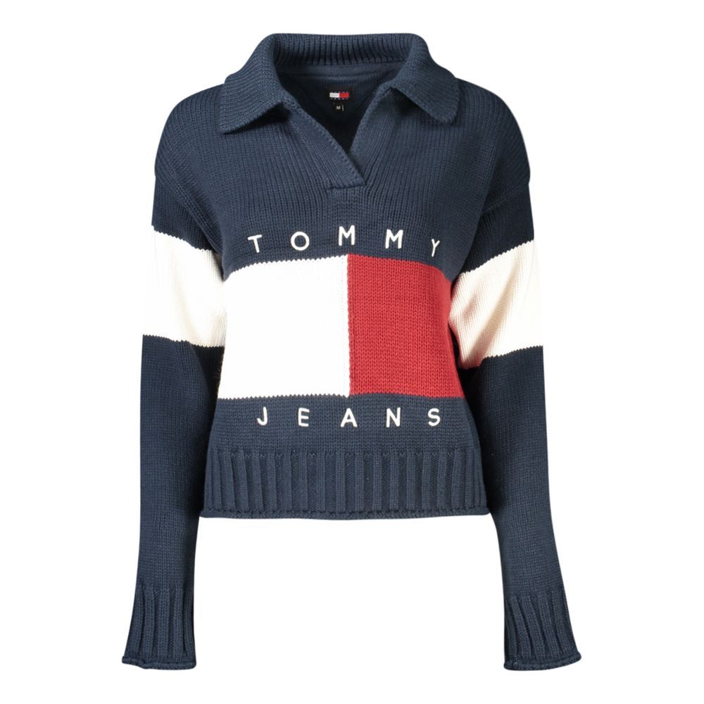 Tommy Hilfiger Blue Wool Sweater Tommy Hilfiger