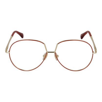 Max Mara Orange Metal Glasses (Frames)