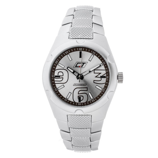 Chronotech Silver Steel Watch Chronotech