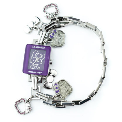 Chronotech Silver Stainless Steel Bracelet Watch