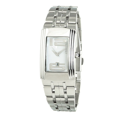 Chronotech Silver Stainless Steel Dress Watch
