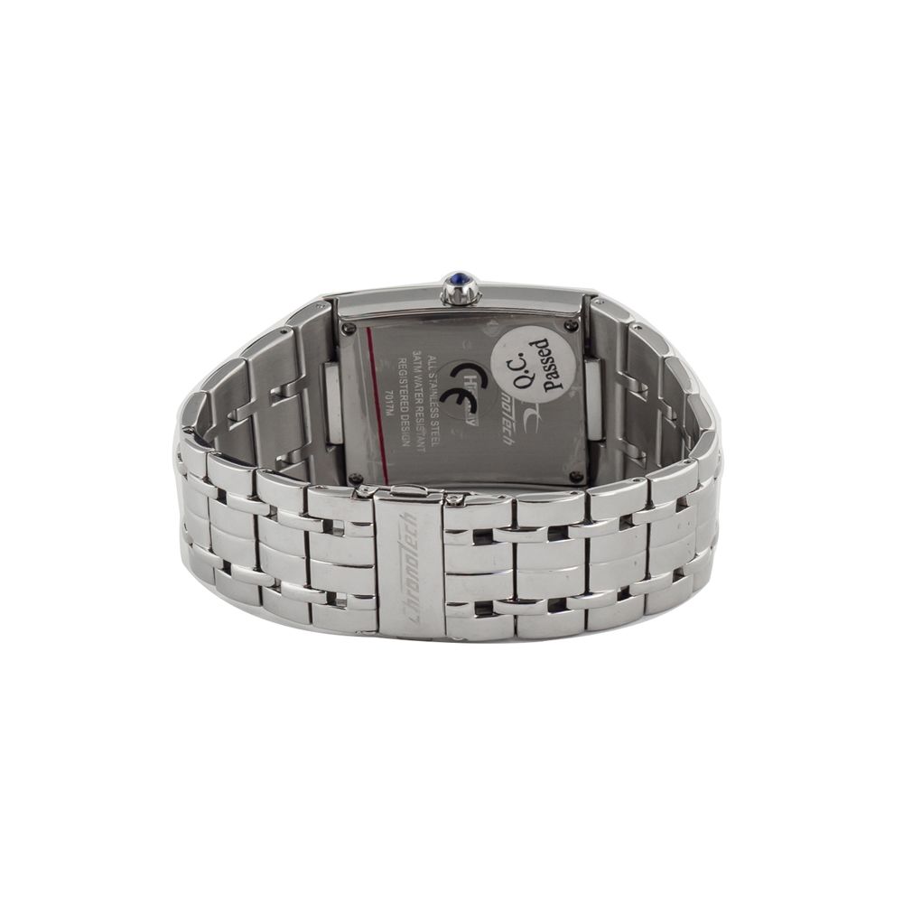 Chronotech Silver Stainless Steel Dress Watch