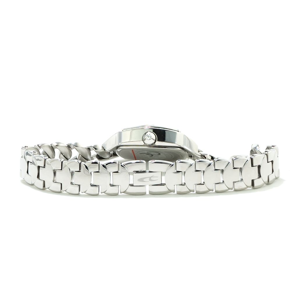 Chronotech Silver Stainless Steel Dress Watch