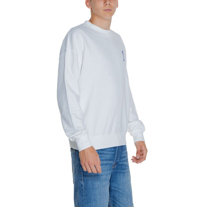 Replay White Cotton Sweatshirt