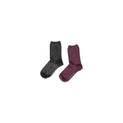 Tommy Hilfiger Black Cotton Socks