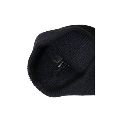 Antony Morato Black Wool Cap (Baseball Hat)