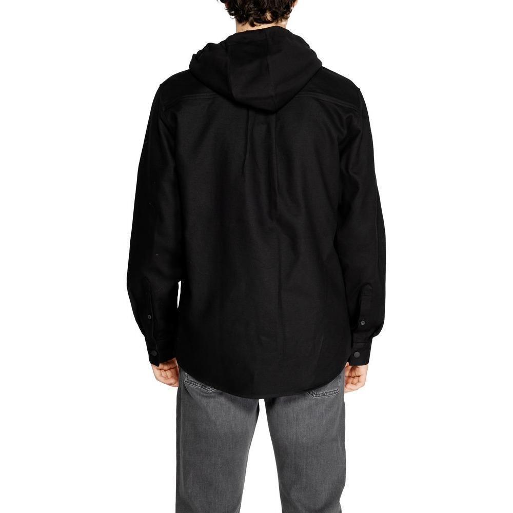 Antony Morato Black Cotton Shell Jacket