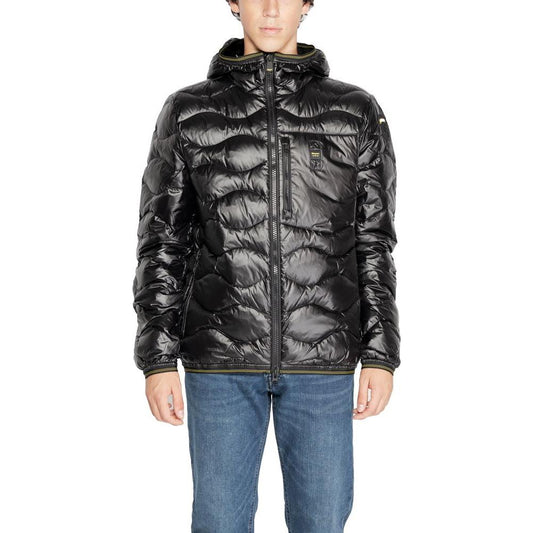 Blauer Black Polyamide Jacket